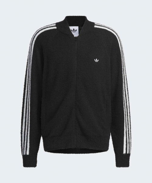 ADIDAS ADIDAS Knitwear Track Top - Black
