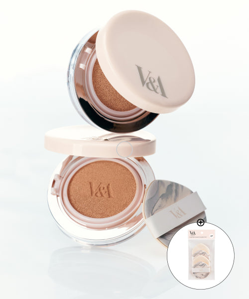 V&A BEAUTY V&A BEAUTY Long Wear Cushion Foundation Radiant + Refill (C)