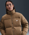 NIKE NIKE Padded Jacket M - Mosswood Brown:White