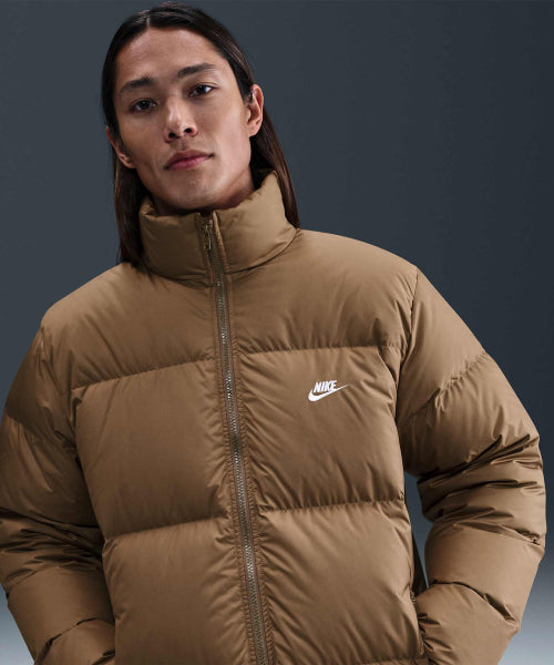 NIKE NIKE Padded Jacket M - Mosswood Brown:White