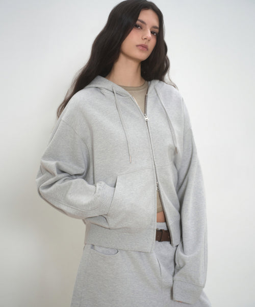 MUSINSA STANDARD WOMAN MUSINSA STANDARD WOMAN Hoodie Medium Gray