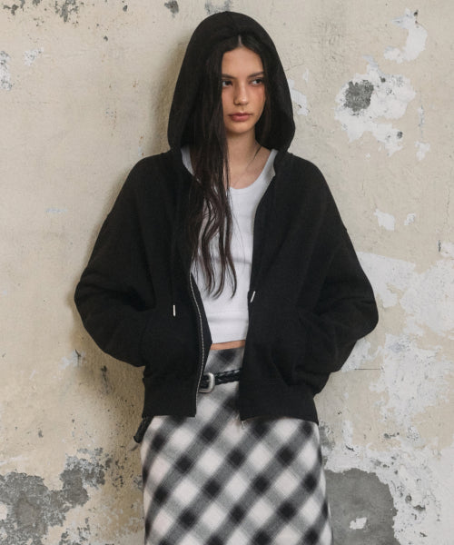MUSINSA STANDARD WOMAN MUSINSA STANDARD WOMAN Hoodie Oversized Zip-up