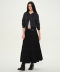 MUSINSA STANDARD WOMAN MUSINSA STANDARD WOMAN Jersey Tiered Long Skirt (Size M)