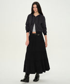 MUSINSA STANDARD WOMAN MUSINSA STANDARD WOMAN Jersey Tiered Long Skirt (Size M)