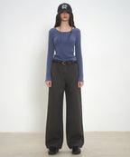 MUSINSA STANDARD WOMAN MUSINSA STANDARD WOMAN T-Shirt Dusty Blue