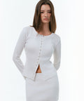 MUSINSA STANDARD WOMAN MUSINSA STANDARD WOMAN Cardigan Slim Hook