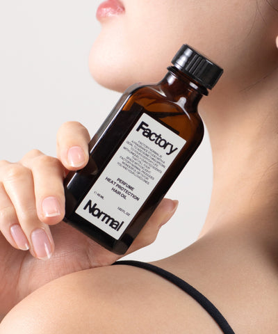 Perfume heat protection hair oil
