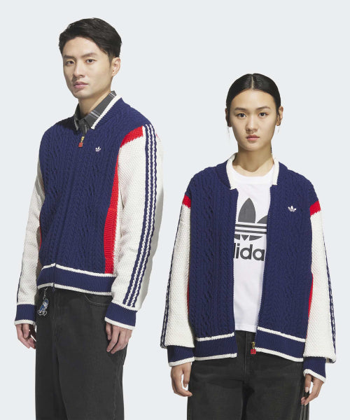 ADIDAS ADIDAS Retro Remix Cardigan - Dark Blue