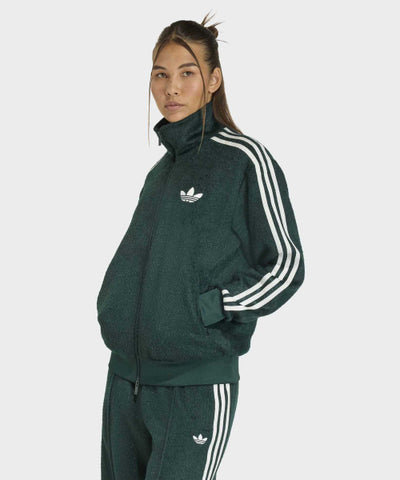 ADIDAS Mohair Firebird Loose Track Top - Green