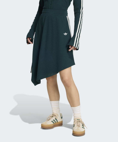 ADIDAS Waffle Asymmetric Skirt - Green