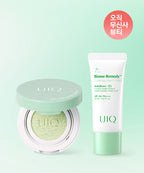UIQ UIQ Biom Remedy Mini Tone-Up Sun Cushion Green + Tone-Up Sun Cream Green (20ml)
