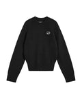 EMIS (W) HEART LOGO PULLOVER-BLACK