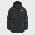 MARINE SERRE (U) MS SPORT NYLON PUFFER COAT BLACK