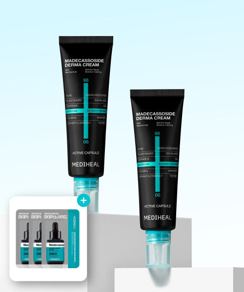 Mediheal [2pack] Madecassoside Moisture Trace Repair Derma Cream 50ml+50ml