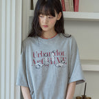CPGN Dot Puppy Short Sleeve T-shirt Gray