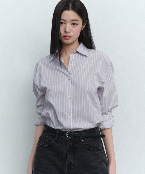 MUSINSA STANDARD WOMAN MUSINSA STANDARD WOMAN Shirt Light Warm Gray