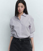 MUSINSA STANDARD WOMAN MUSINSA STANDARD WOMAN Shirt Light Warm Gray