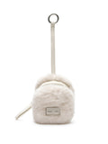 MATIN KIM MATIN KIM Soft Fur Mini Cube Pouch