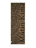 MATIN KIM MATIN KIM Leopard Muffler Free Size