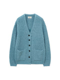 MATIN KIM MATIN KIM Side Button Point Overfit Cardigan
