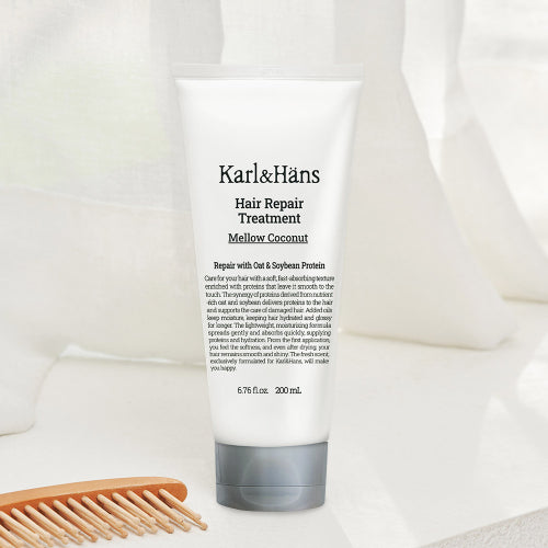 KARLNHANS Hair Repair Damaged Hair Care Protein Treatment Mellow Coconut 200ml