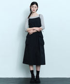 MUSINSA STANDARD WOMAN MUSINSA STANDARD WOMAN Women's Cargo Dress [Black]