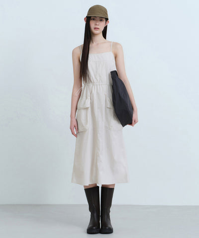 MUSINSA STANDARD WOMAN Cargo Dress Dusty Cream