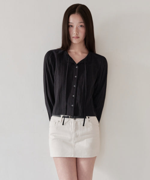 MUSINSA STANDARD WOMAN MUSINSA STANDARD WOMAN Women's Blouse Black