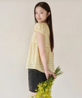 MUSINSA STANDARD WOMAN MUSINSA STANDARD WOMAN Babydoll Blouse Lemon