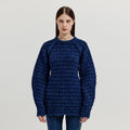 EENK EENK XAVE Open Back Knit Pullover - Navy