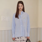 SINOON Classic Cotton Shirt (Light Blue)