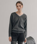 MIXXO MIXXO V-neck Layered Pullover S
