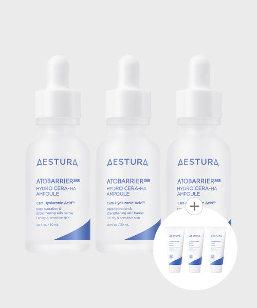 AESTURA Atobarrier 365 Cera-Hyal Inner Moisture Ampoule 30ml x 3