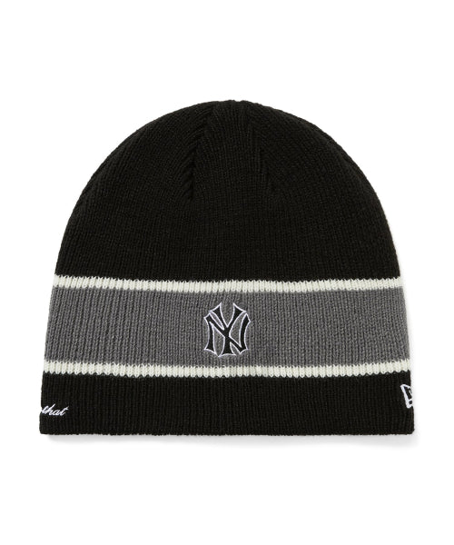 THISISNEVERTHAT THISISNEVERTHAT TNT STRIPE BEANIE Black