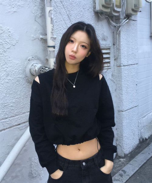 MIXXO MIXXO Sweatshirt Cut-out C/S