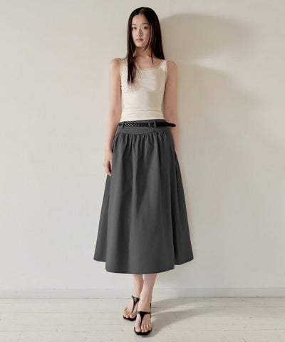 MUSINSA STANDARD WOMAN Skirt Low Waist Long