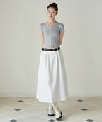 MUSINSA STANDARD WOMAN MUSINSA STANDARD WOMAN Women's Skirt Low Waist Long