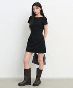 MUSINSA STANDARD WOMAN MUSINSA STANDARD WOMAN Women's Formal Mini Dress (Black)