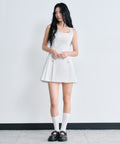 MUSINSA STANDARD WOMAN Pleated Mini Dress - White