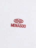 MENASOO Wave Hearttrack Graphic T Shirt_White