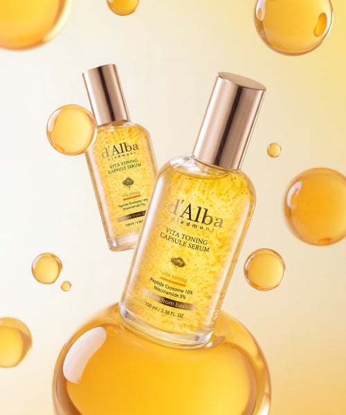 D'ALBA Vita Toning Capsule Serum Niacinamide 5% 100ml+100ml
