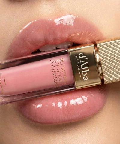 D'ALBA Plumping Lip Glow Mood Volumizer 5ml Pibble Pink