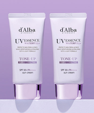 D'ALBA Waterful Tone-Up Sun Cream SPF 50+ (Purple) 50ml