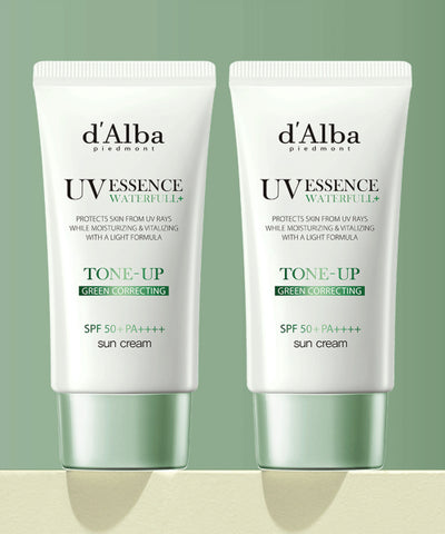 D'ALBA Clean Tea Tree Liposome Tone-Up Sun Cream 50ml SPF50 Green
