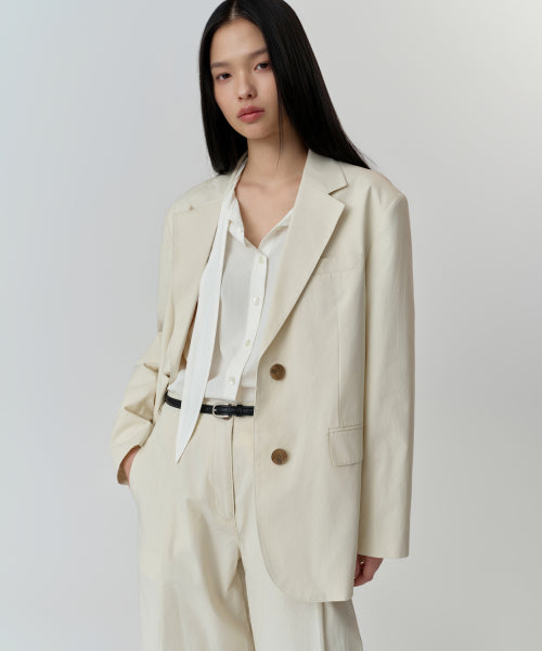 MUSINSA STANDARD WOMAN MUSINSA STANDARD WOMAN Women's Jacket Cream