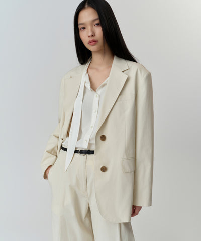 MUSINSA STANDARD WOMAN Women's Jacket Cream