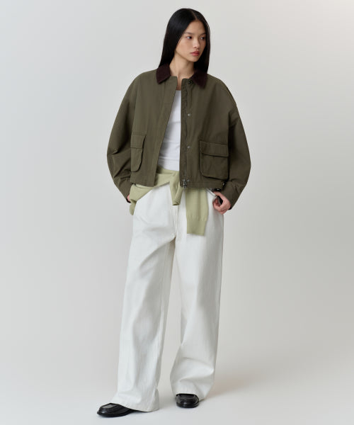 MUSINSA STANDARD WOMAN MUSINSA STANDARD WOMAN Jacket Khaki