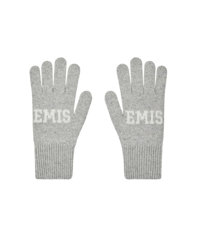 EMIS Logo Finger Gloves - Gray