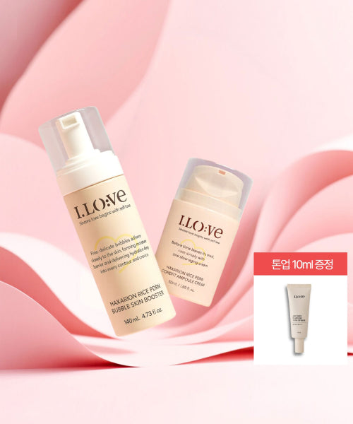 ILOVE ILOVE Hexarion Rice PDRN Core Fit Ampoule Cream Set