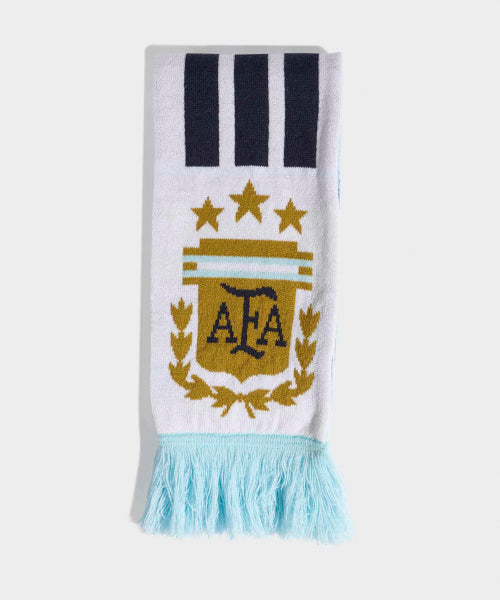 ADIDAS ADIDAS AFA Argentina Scarf - White: Ice Blue